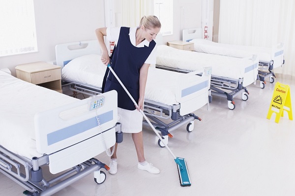 sprzątanie w szpitalu